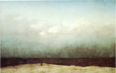 Caspar David Friedrich : Moine au bord de la mer